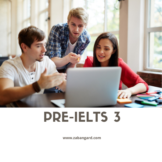 دوره‌ی Pre-IELTS 3